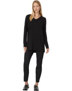 Eileen Fisher V-Neck Tunic | Shirts & Tops -Eileen Fisher Sales Store 61 8RWtHEhL. AC SR736920