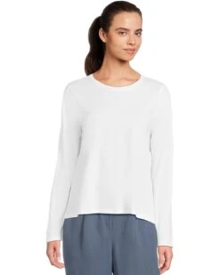 Eileen Fisher Round Neck Long Sleeve Tee | Shirts & Tops 11 Eileen Fisher Round Neck Long Sleeve Tee | Shirts & Tops -Eileen Fisher Sales Store 611M3nzKpCL. AC SR736920