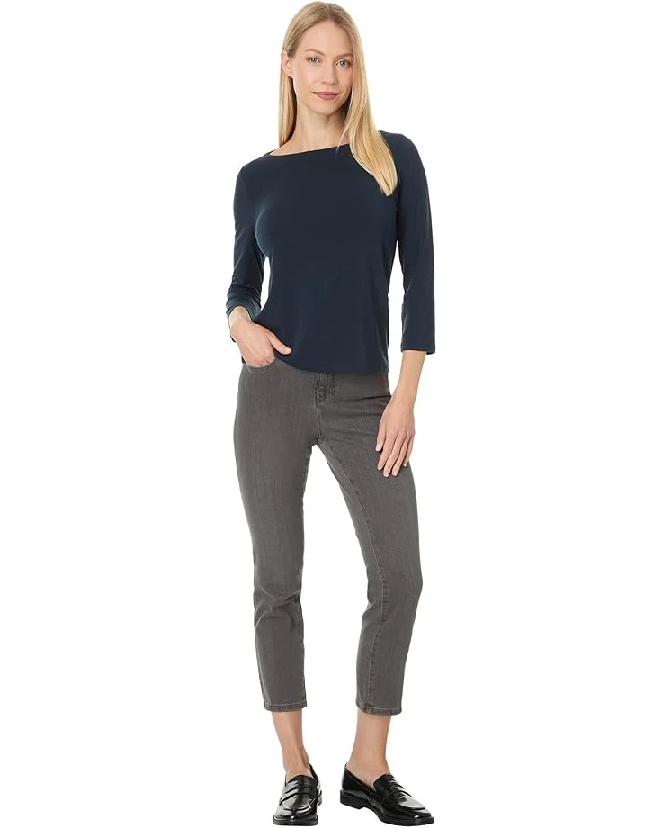 Eileen Fisher Petite High Waisted Slim Ankle Jean | Jeans 4 Eileen Fisher Petite High Waisted Slim Ankle Jean | Jeans - Image 4