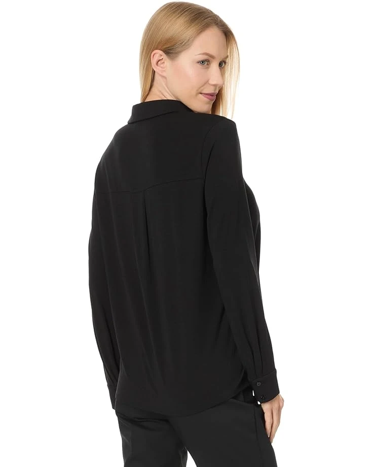 Eileen Fisher Classic Collar Slim Shirt | Shirts & Tops 2 Eileen Fisher Classic Collar Slim Shirt | Shirts & Tops - Image 2