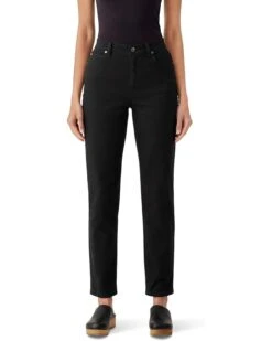 Eileen Fisher High Waisted Slim Full Length Jeans | Pants