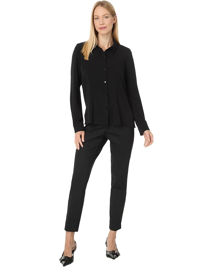 Eileen Fisher Classic Collar Slim Shirt | Shirts & Tops 4 Eileen Fisher Classic Collar Slim Shirt | Shirts & Tops - Image 4