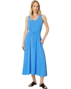 Eileen Fisher Racerback Full Length Dress | Dresses