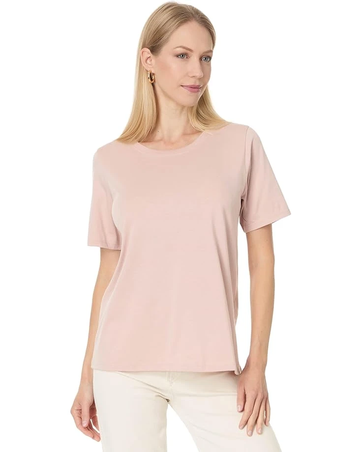 Eileen Fisher Round Neck Tee | Shirts & Tops 3 Eileen Fisher Round Neck Tee | Shirts & Tops - Image 3