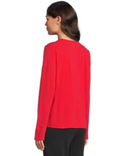 Eileen Fisher V-Neck Long Sleeve Tee | Shirts & Tops -Eileen Fisher Sales Store 61fJSzEeIML. AC SR736920