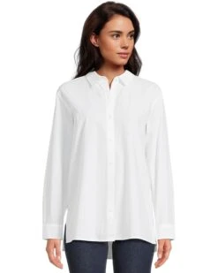 Eileen Fisher Classic Collar Shirt | Shirts & Tops -Eileen Fisher Sales Store 61j5T6ooBL. AC SR736920