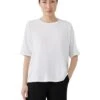 Eileen Fisher Crew Neck Boxy Tee | Shirts & Tops