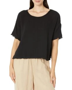 Eileen Fisher Ballet Neck Boxy Top | Shirts & Tops