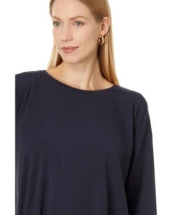 Eileen Fisher Crew Neck Box Top | Shirts & Tops -Eileen Fisher Sales Store 716EQE5EMEL. AC SR736920
