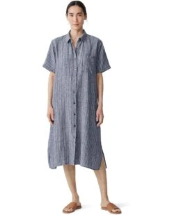 Eileen Fisher Classic Collar Shirt Dress | Dresses -Eileen Fisher Sales Store 71LadBTLveL. AC SR736920