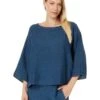 Eileen Fisher Bateau Neck Box Top | Shirts & Tops