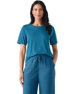 Eileen Fisher Round Neck Tee | Shirts & Tops