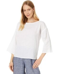 Eileen Fisher Bateau Neck Box Top | Shirts & Tops -Eileen Fisher Sales Store 71aTRwQ5NCL. AC SR736920