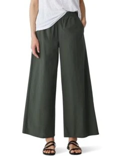 Eileen Fisher Petite Wide Ankle Pants