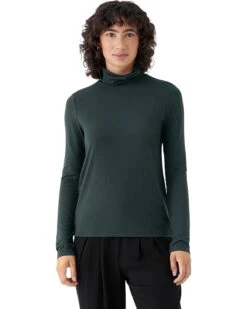 Eileen Fisher Scrunch Neck Top | Shirts & Tops