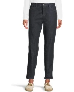 Eileen Fisher High Waisted Slim Ankle Pants