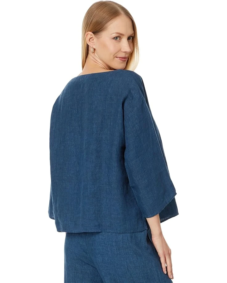 Eileen Fisher Bateau Neck Box Top | Shirts & Tops 2 Eileen Fisher Bateau Neck Box Top | Shirts & Tops - Image 2