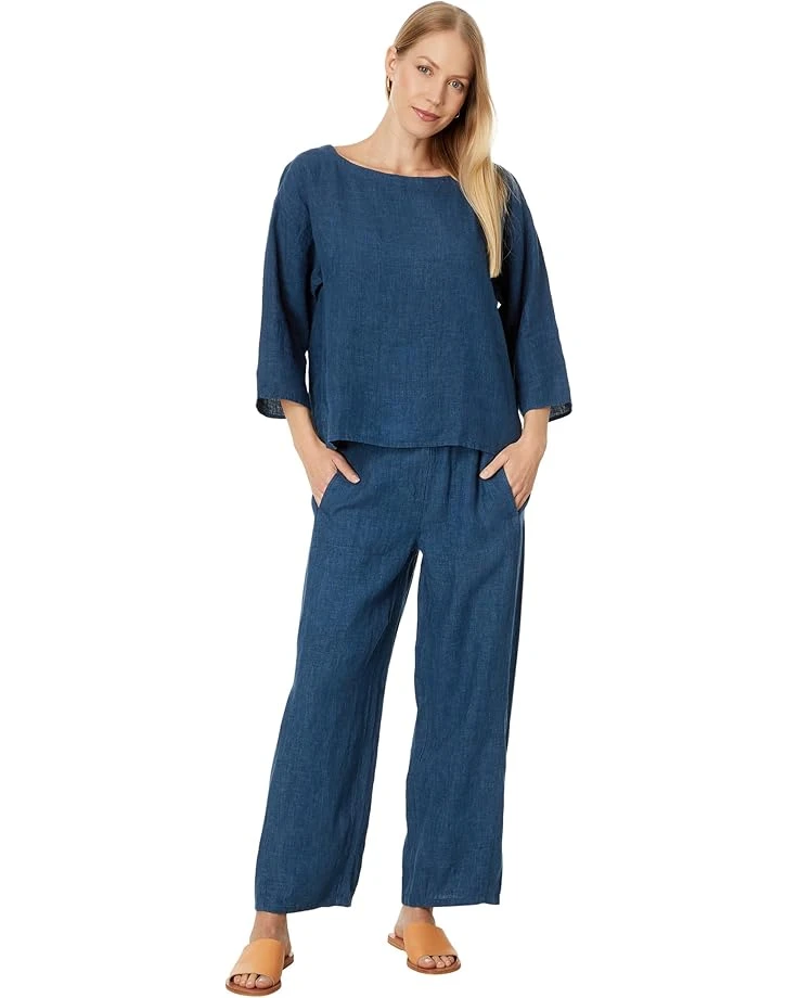 Eileen Fisher Bateau Neck Box Top | Shirts & Tops 4 Eileen Fisher Bateau Neck Box Top | Shirts & Tops - Image 4