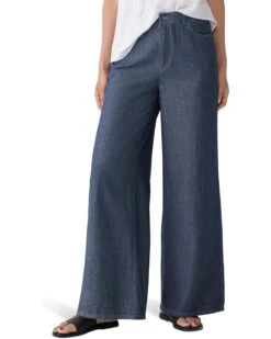 Eileen Fisher Wide Full-Length Jeans | Pants