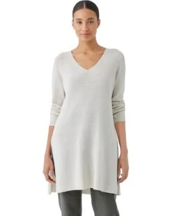Eileen Fisher V-Neck Tunic | Shirts & Tops -Eileen Fisher Sales Store 81OOsMJFOHL. AC SR736920