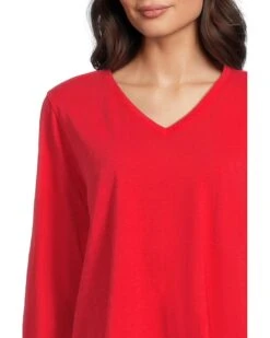 Eileen Fisher V-Neck Long Sleeve Tee | Shirts & Tops -Eileen Fisher Sales Store 81R3p8mHouL. AC SR736920