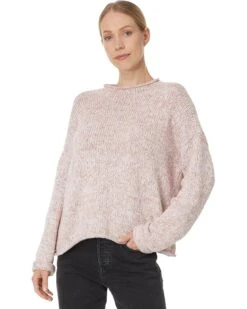 Eileen Fisher Funnel Neck Box Top | Sweaters