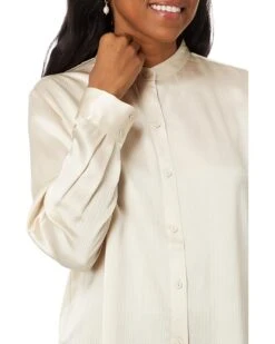 Eileen Fisher Mandarin Collar Shirt | Shirts & Tops -Eileen Fisher Sales Store 81rv7MgNkNL. AC SR736920