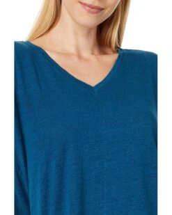 Eileen Fisher V-neck Square Tee | Shirts & Tops -Eileen Fisher Sales Store 81tpErtWwL. AC SR736920