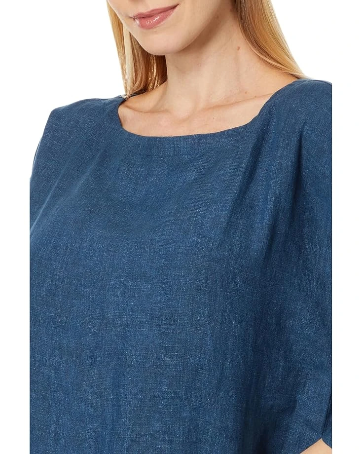 Eileen Fisher Bateau Neck Box Top | Shirts & Tops 3 Eileen Fisher Bateau Neck Box Top | Shirts & Tops - Image 3